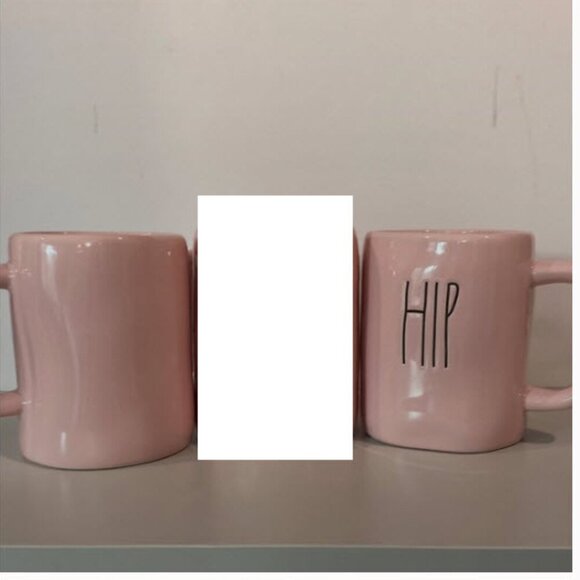 Rae Dunn Pink Mugs 2 Set - Picture 6 of 9